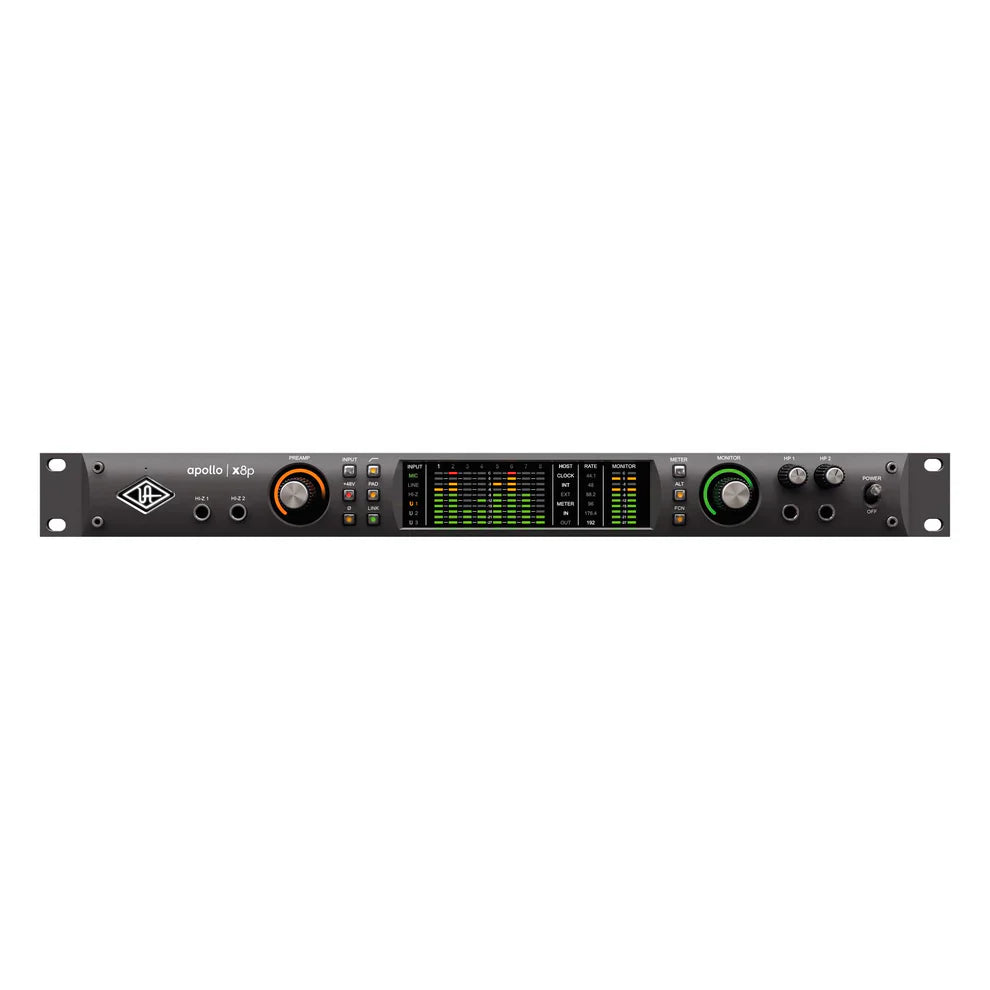 Universal Audio Apollo x8p Interfaz de Audio 16x22 Thunderbolt 3 Heritage Edition