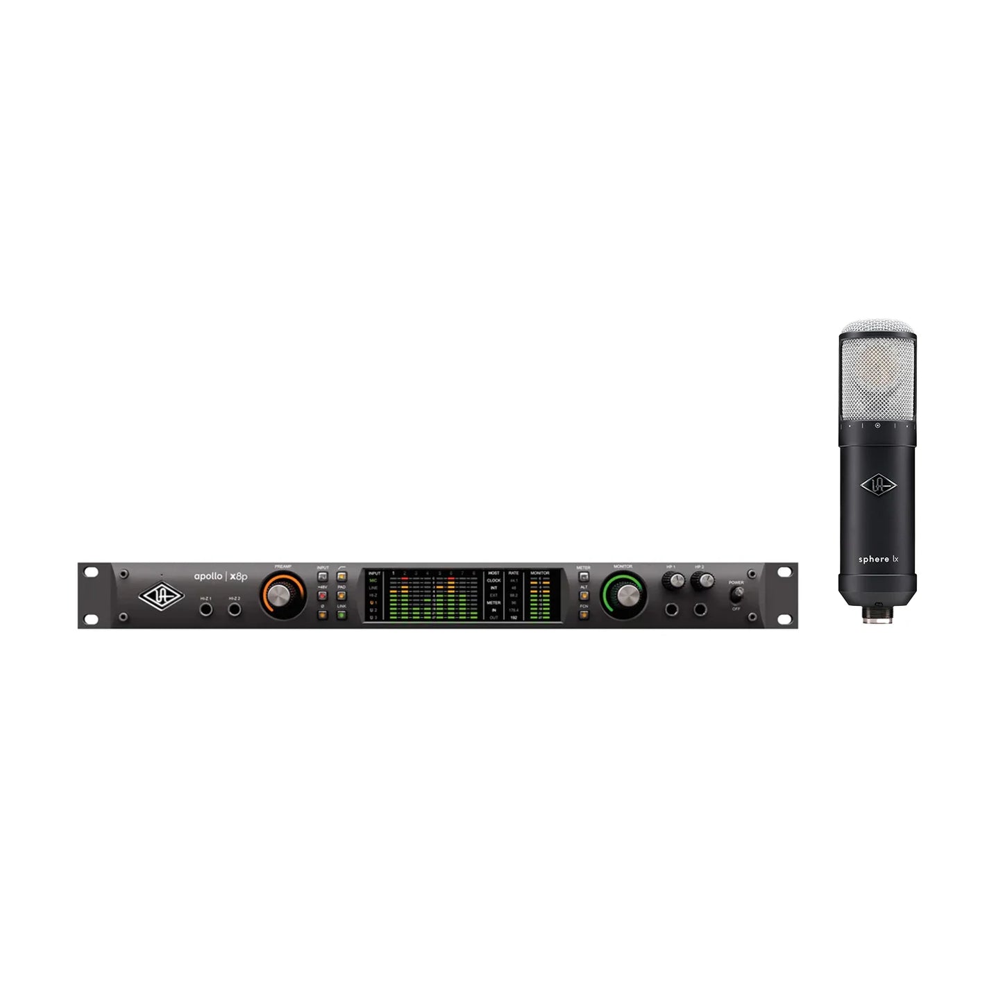 Universal Audio Apollo x8p Interfaz de Audio 16x22 Thunderbolt 3 Heritage Edition