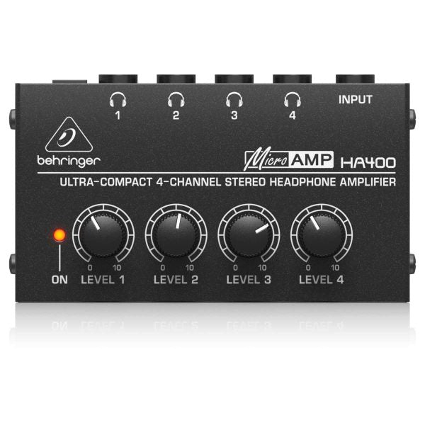 0db Ha400 Amplificador De Audífonos 4 Canales