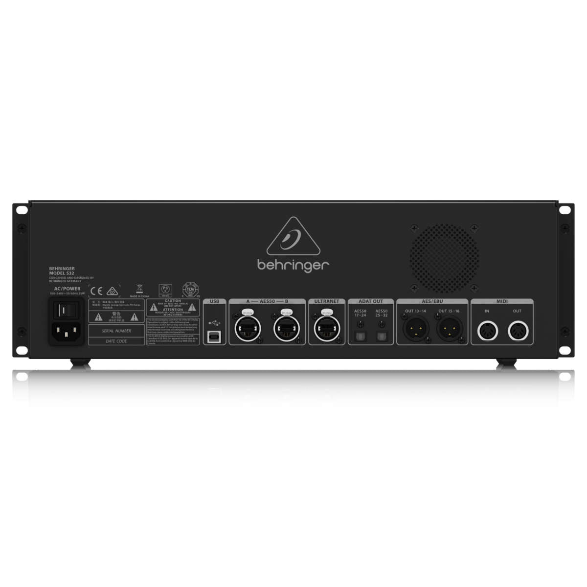 Behringer S32 Multipar digital de 32 x 16 canales