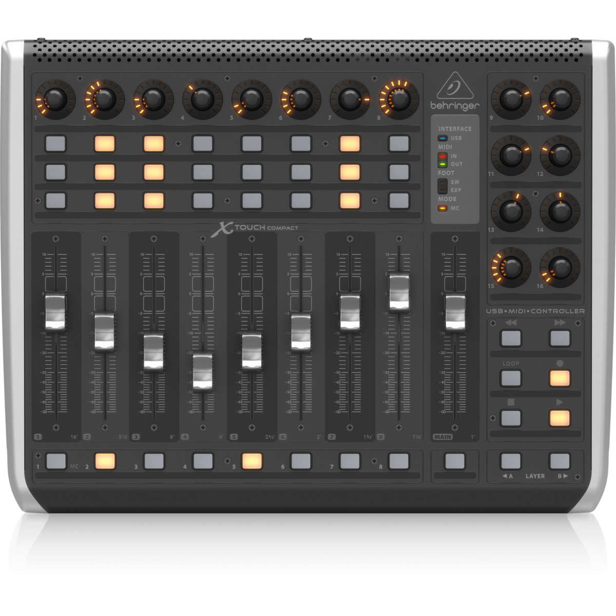 Behringer X-Touch Compact Superficie De Control MIDI USB