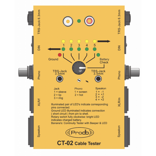 CABLE TESTER PRODB CT-02N