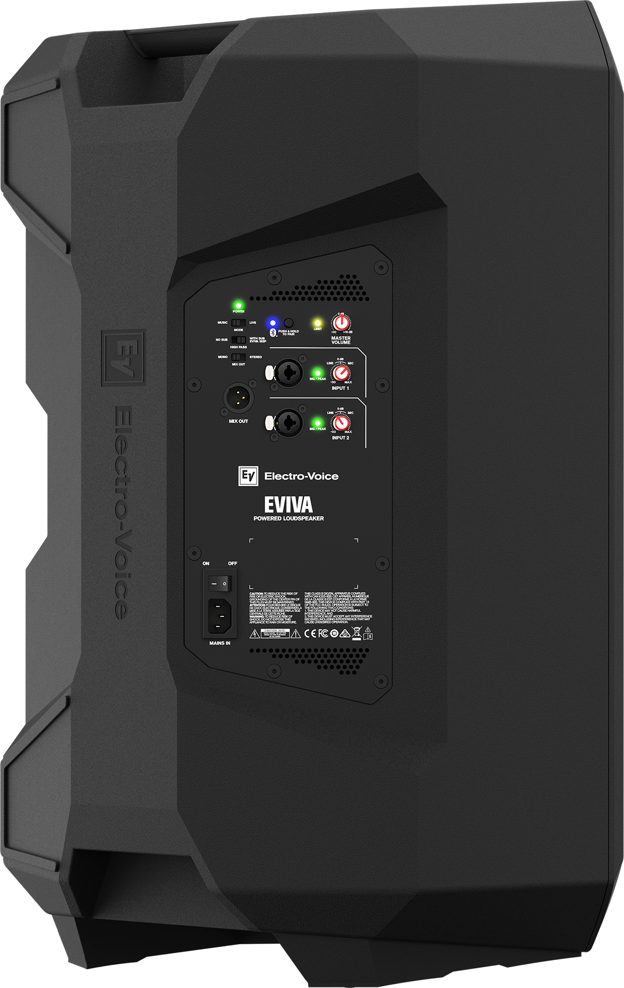 ELECTROVOICE EVIVA15P PARLANTE ACTIVO DE 15 PULGADAS