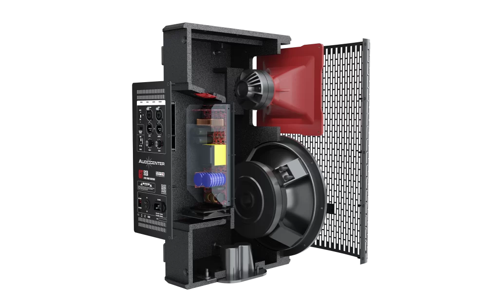 GT510A Parlante activo de 10´´ rango completo controlado por DSP