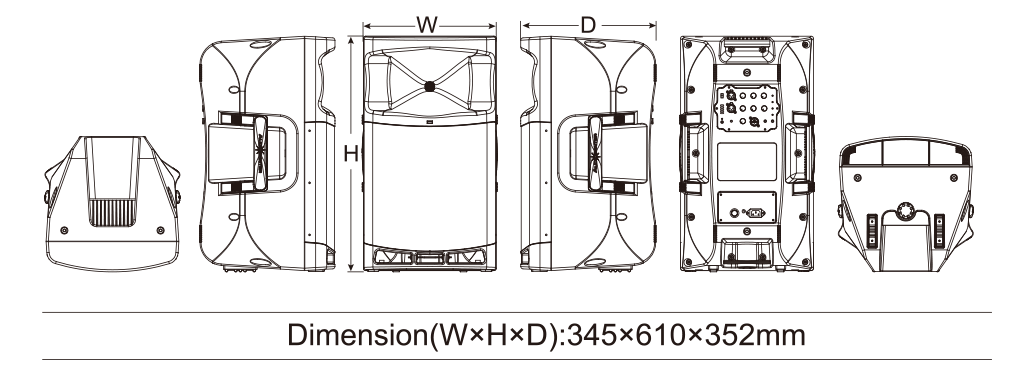 MA12 Monitor activo de 12 rango completo controlado por DSP