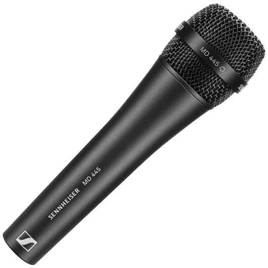 Sennheiser MD445 Micrófono Dinámico con Switch On/Off