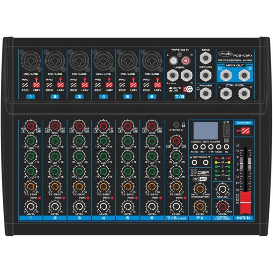 CONSOLA PRODB PDB-08FX