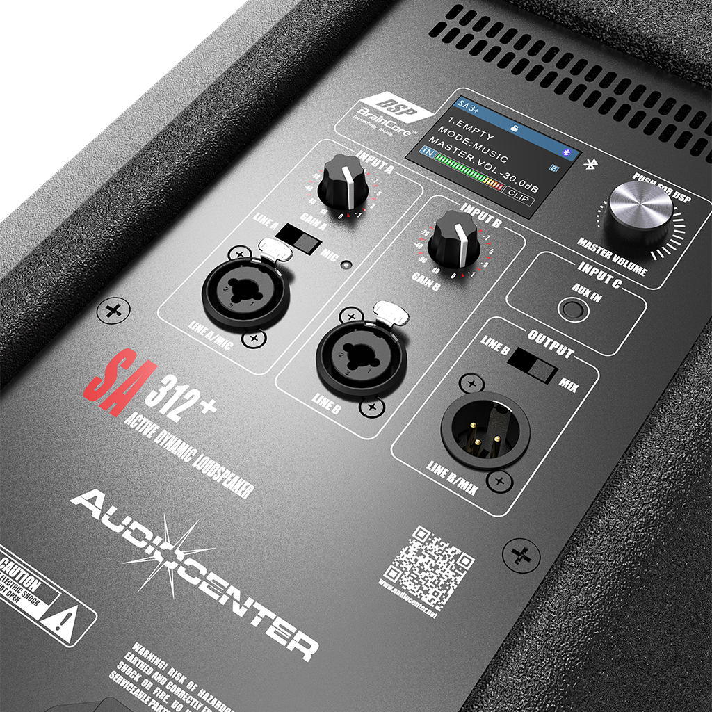SA312+ Altavoz activo de rango completo controlado por DSP