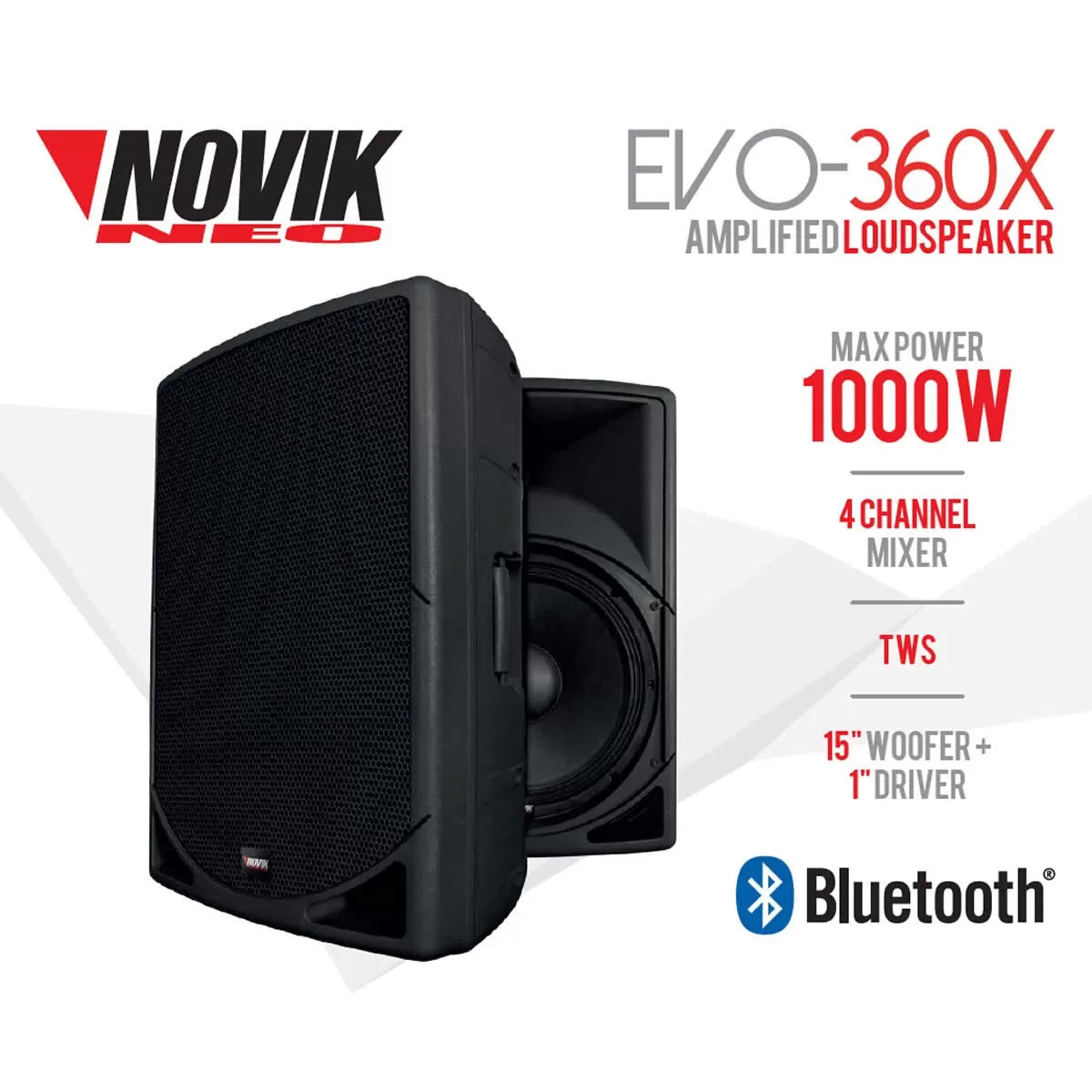 Bafle Activo Novik Evo-360X 15"