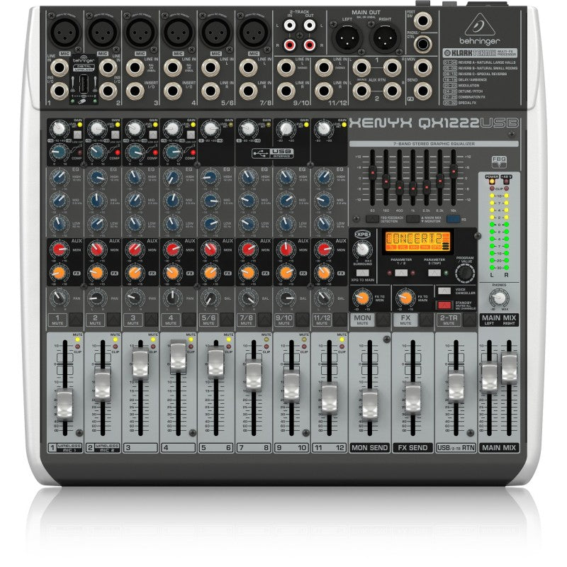 MEZCLADOR Behringer QX1222USB