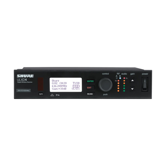 RECEPTOR INALAMBRICO Shure ULXD4