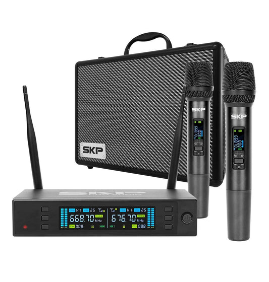 SKP CLARITY II MICROFONO INALAMBRICO DOBLE