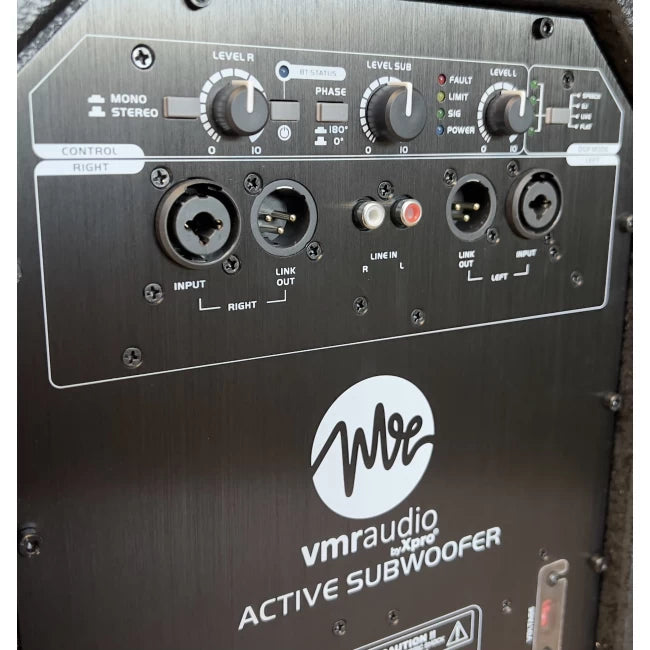 VMR AUDIO DEEP-COMBO | COMBO PA BLUETOOTH SUBWOOFER DE 10 PULGADAS + 2 SATELITES
