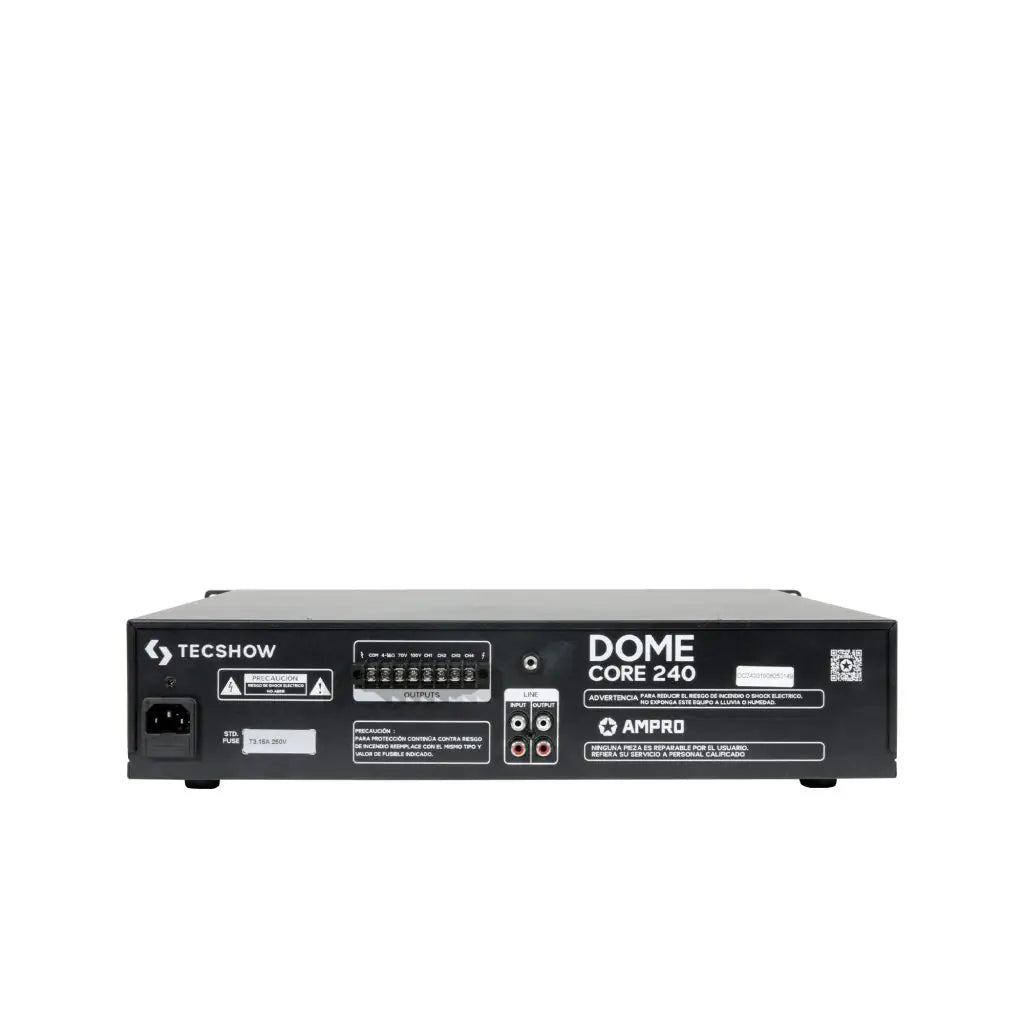 TECSHOW DOME CORE 240 AMPLIFICADOR DE LINEA
