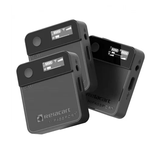 Relacart MI2 PRO Sistema de Micrófonos Inalámbricos Lavalier