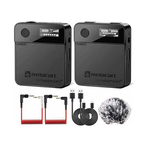 Relacart MI1 Sistema Micrófono Inalámbrico Lavalier