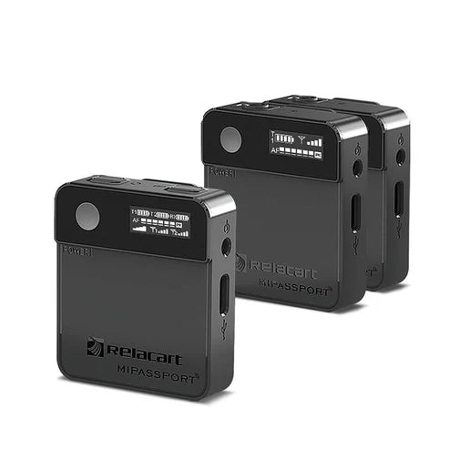 Relacart MI2 Sistema de Micrófonos Inalámbricos Lavalier