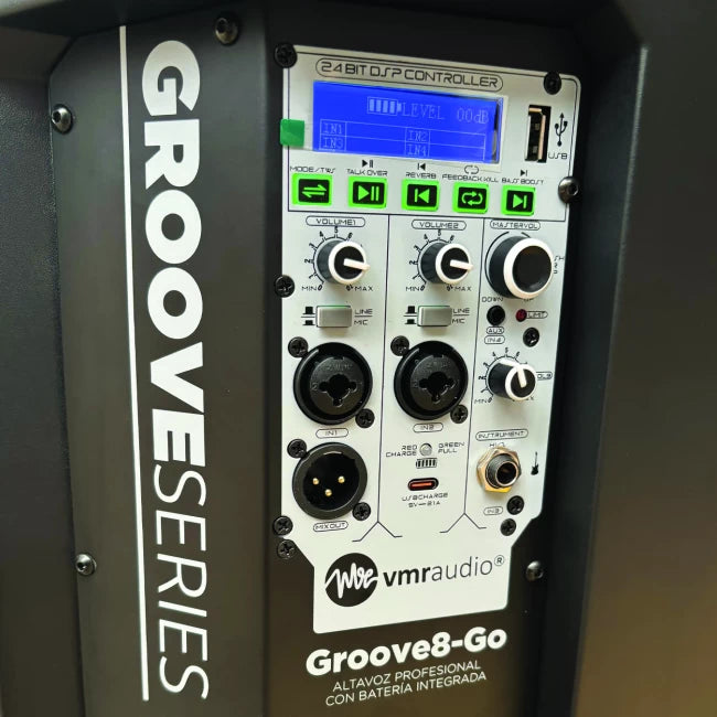 VMR GROOVE 8 GO PARLANTE PORTÁTIL CON BLUETOOTH