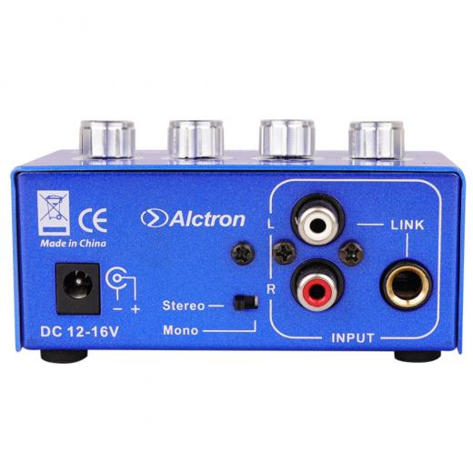 Alctron HPA002 Amplificador de Audifonos 4 Canales