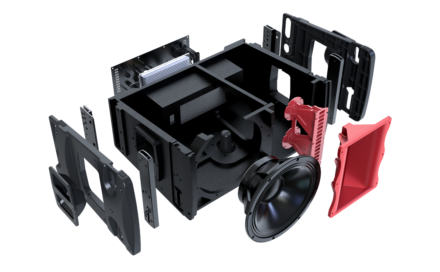 K-LA12A Altavoz line array activo controlado por DSP (Unidad)