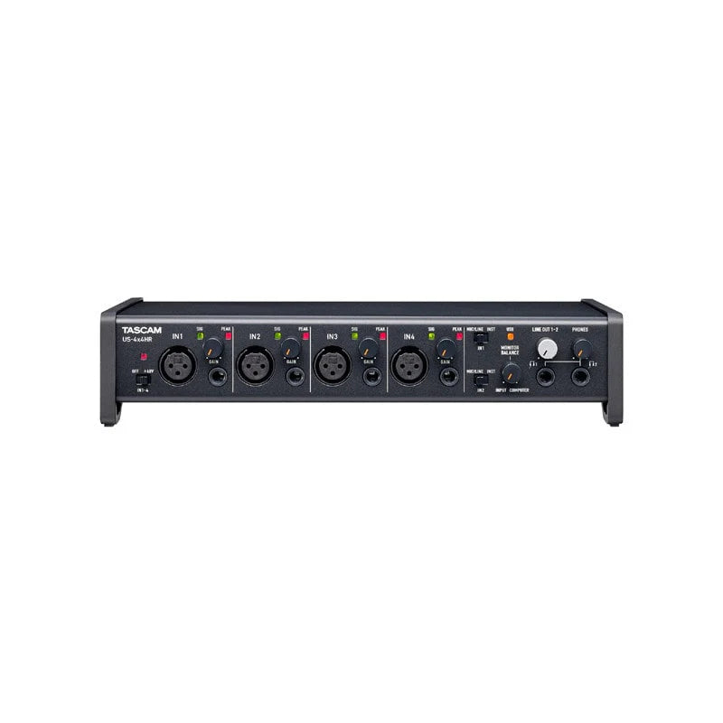 Tascam US-4X4HR - Interfaz de audio USB 2.0 de 4 Canales
