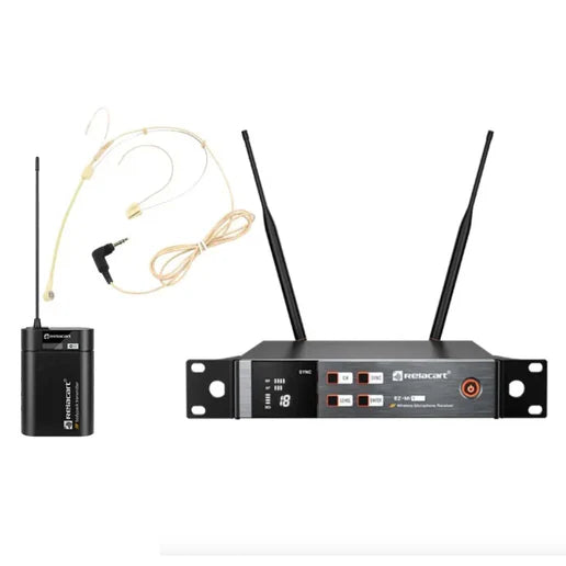 Relacart EZ MI1 HEADSET Sistema de Micrófono Inalámbrico de cintillo