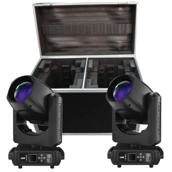 BD-LB295K KIT 2x BEAM 295W MOVING HEAD + FLIGHT CASE