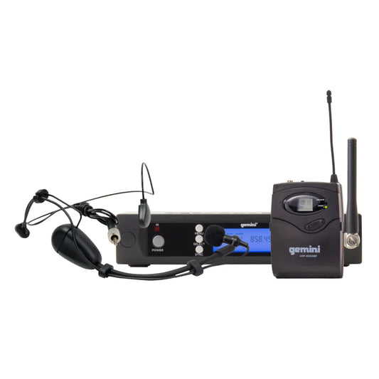 Gemini UHF-6100HL Sistema Inalámbrico de Cintillo