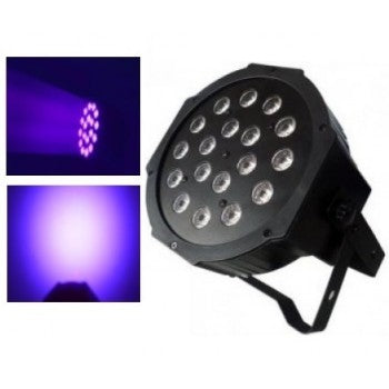 BD-LP005V UV MINI LED PAR 18x1W DMX-512