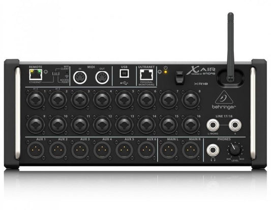 Behringer X Air XR18, Mezclador Rack Digital Wireless 18 Canales