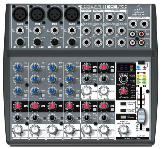 Behringer XENYX 1202FX Mezclador