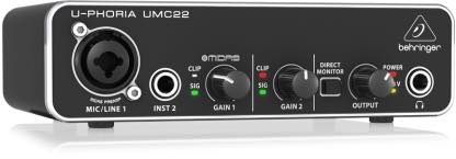 Behringer UMC22 INTERFAZ DE AUDIO USB