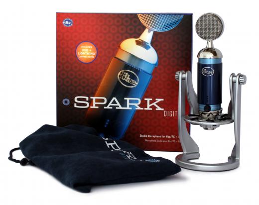 Blue Microphones Spark Digital, Micrófono USB con Conector Lightning