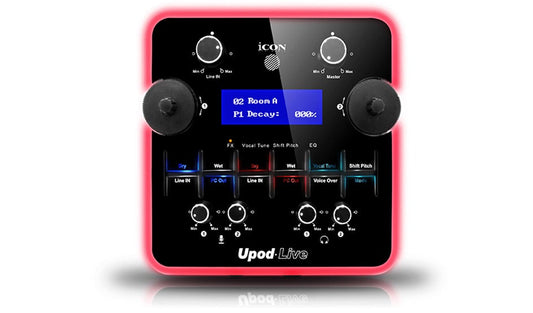 Interfaz de audio iCON Pro Audio Upod Live