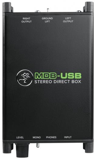 Mackie MDB-USB, Caja Directa Activa USB Estereo