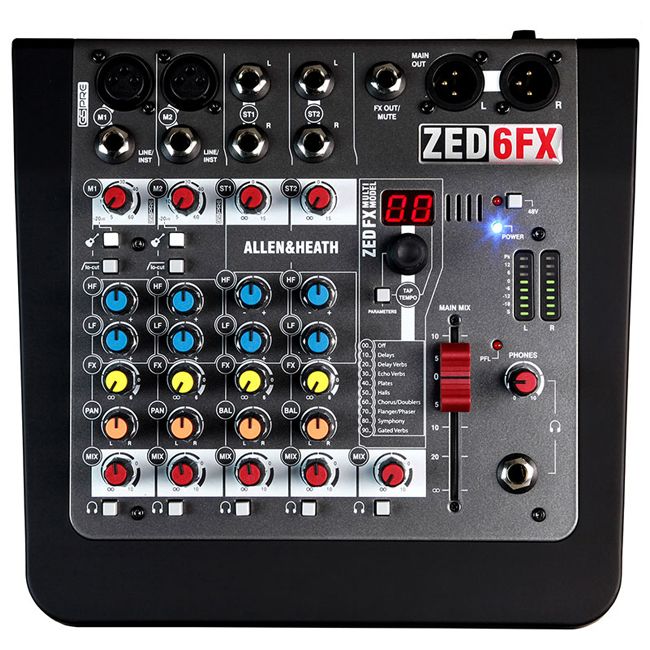 Mixer Allen & Heath ZED6FX