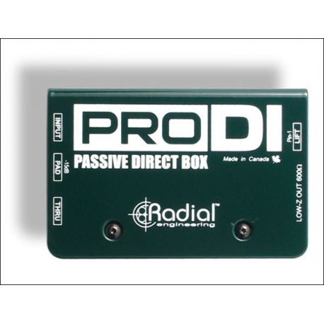 Radial Pro DI Caja Directa Pasiva