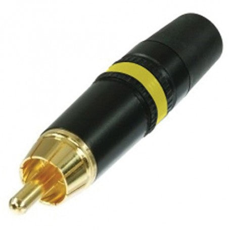 Rean NYS373-4 RCA anillo amarillo