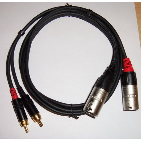 Rean NRA-0110-015 Cable stereo xlr/M-RCA 1.5mt