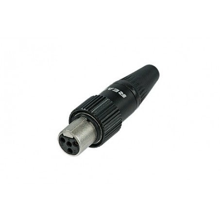 Rean RT4FCT-B mini xlr hembra con seguro