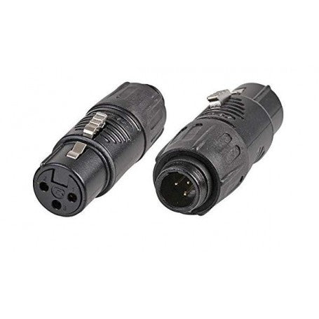 Rean RA3FT-B Adaptador mini XLR a XLR hembra