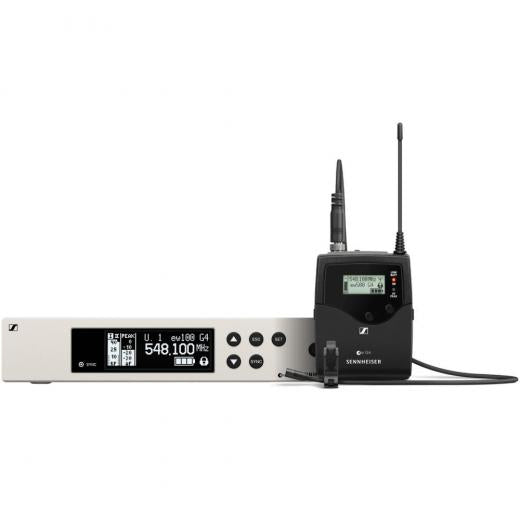 Sennheiser EW500G4/MKE2-BW Sistema Inalambrico Solapa UHF
