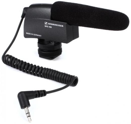 Sennheiser MKE 400 Microfono Videocamara