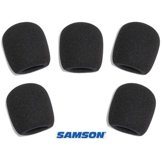 Set de 5 windscreen Samson WS1 para micrófono