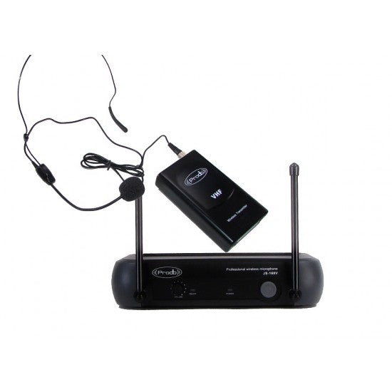 Sistema Inalámbrico VHF con microfono de cintillo Prodb