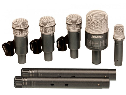 Superlux DRKB 5C2 MKII Kit de Microfonos para Bateria